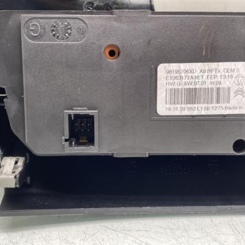 Commande chauffage PEUGEOT 2008 1 Photo n°3