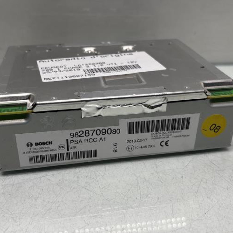 Autoradio d'origine PEUGEOT 208 1 Photo n°1