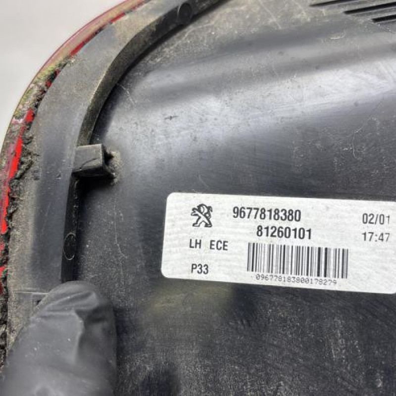 Feu arriere secondaire gauche (feux) PEUGEOT 308 2 Photo n°6