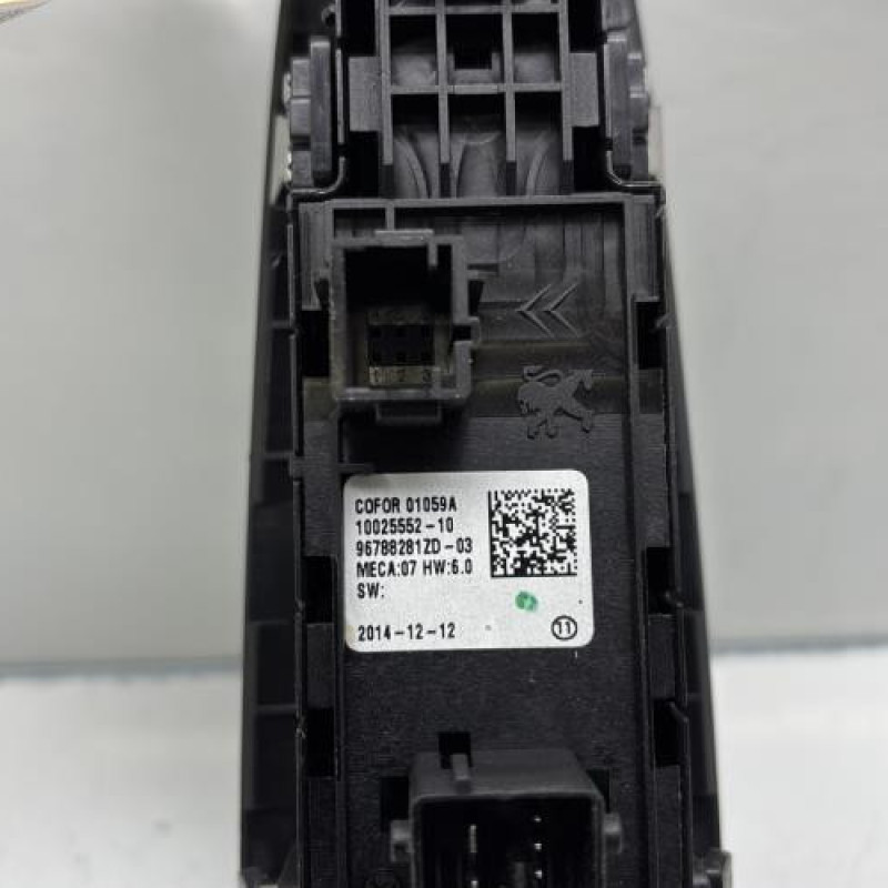 Interrupteur de leve vitre avant gauche PEUGEOT 308 2 Photo n°6