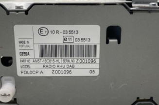 Autoradio d'origine FORD FIESTA 6