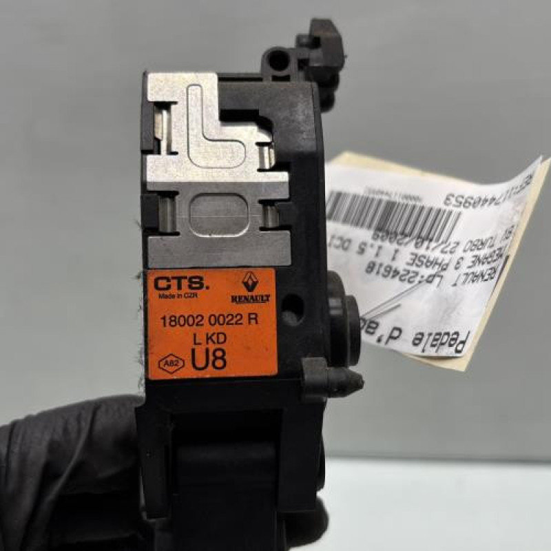 Pedale d'accelerateur RENAULT MEGANE 3 Photo n°4