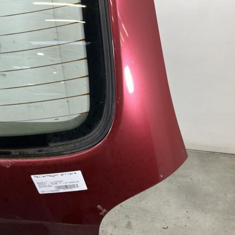 Malle/Hayon arriere RENAULT SCENIC 1 Photo n°4