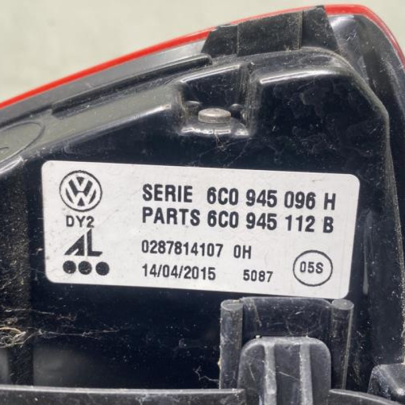 Feu arriere principal droit (feux) VOLKSWAGEN POLO 5 Photo n°4