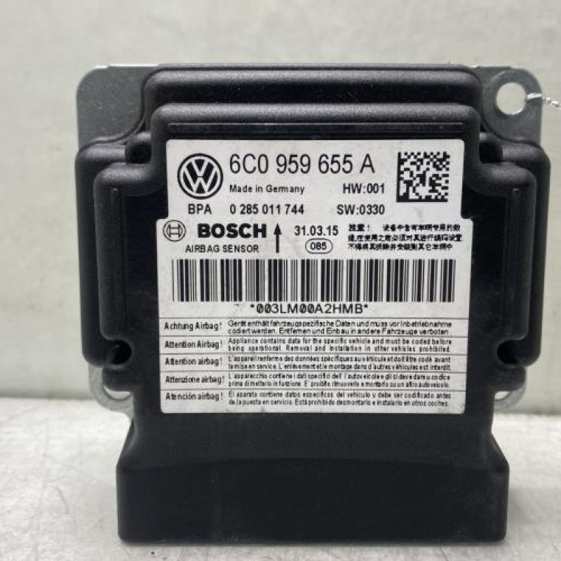 Boitier air bag VOLKSWAGEN POLO 5 Photo n°1