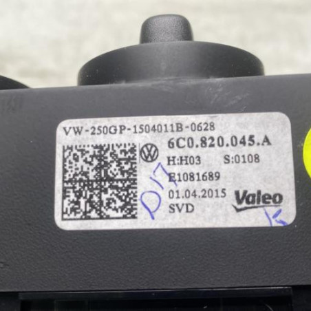 Commande chauffage VOLKSWAGEN POLO 5