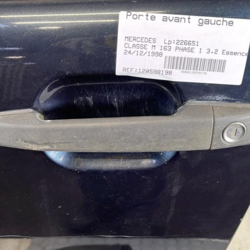 Porte avant gauche MERCEDES CLASSE M 163 Photo n°2