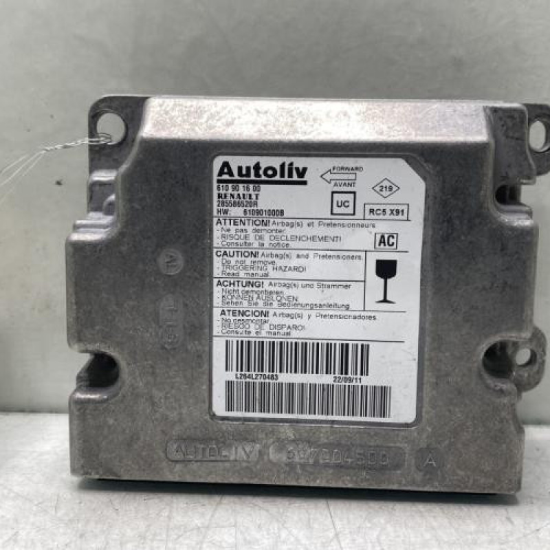 Boitier air bag RENAULT LAGUNA 3 Photo n°1