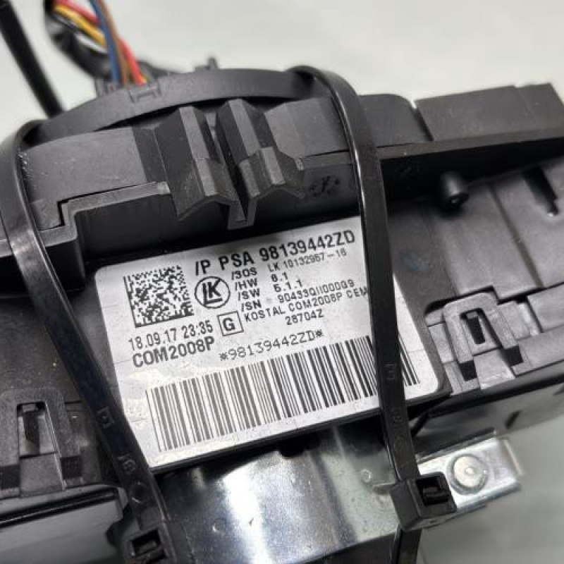 Com (Bloc Contacteur Tournant+Commodo Essuie Glace+Commodo Phare) CITROEN C4 CACTUS Photo n°5