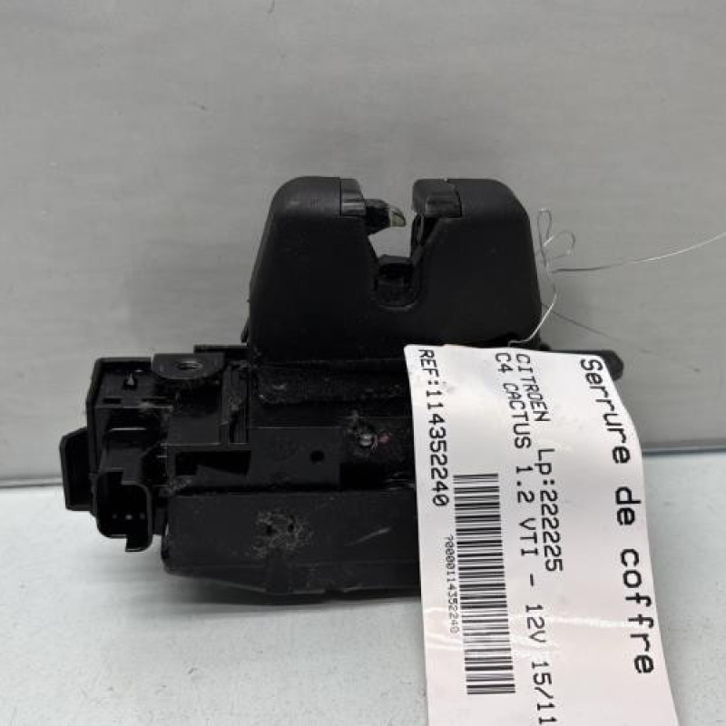 Serrure de coffre CITROEN C4 CACTUS Photo n°1