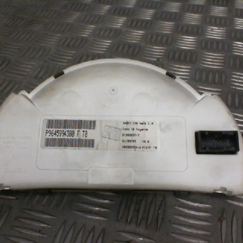 Compteur CITROEN C3 1 Photo n°2