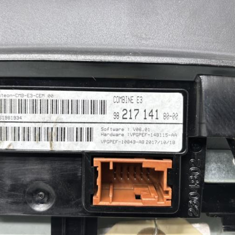 Compteur CITROEN C4 CACTUS Photo n°3