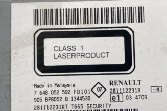 Autoradio d'origine DACIA DUSTER 1