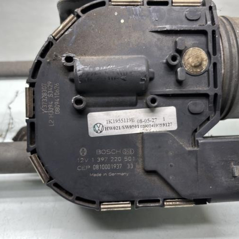 Moteur essuie glace avant VOLKSWAGEN GOLF 5 Photo n°4