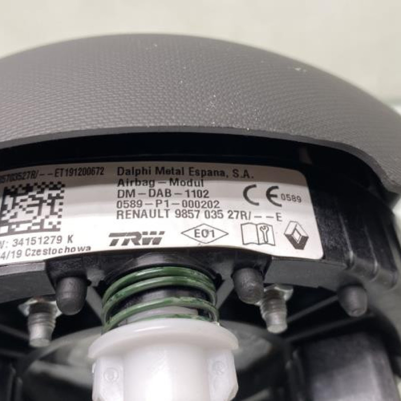 Air bag conducteur RENAULT TWINGO 3 Photo n°4