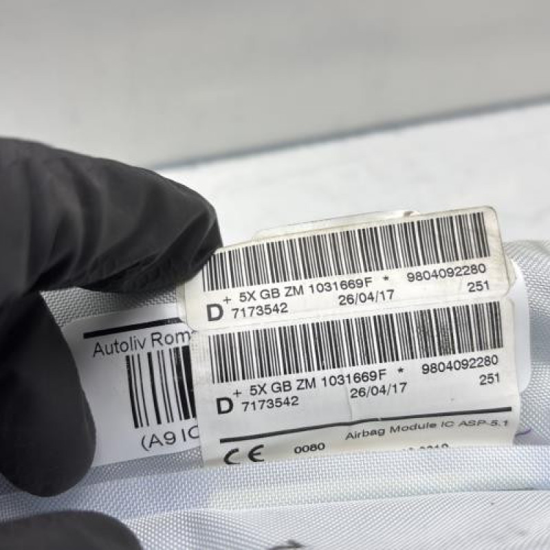 Air bag rideau droit PEUGEOT 208 1 Photo n°5