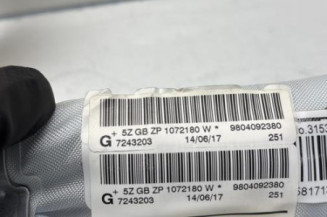 Air bag rideau gauche PEUGEOT 208 1