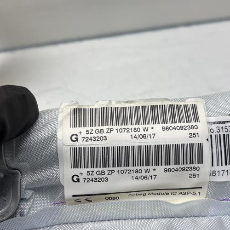 Air bag rideau gauche PEUGEOT 208 1 Photo n°5