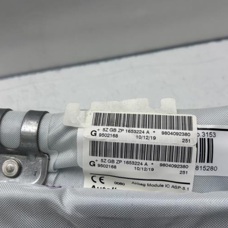 Air bag rideau gauche PEUGEOT 208 1 Photo n°6