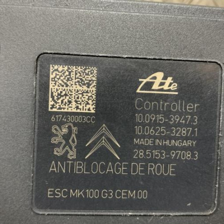 Bloc ABS (freins anti-blocage) PEUGEOT 208 1