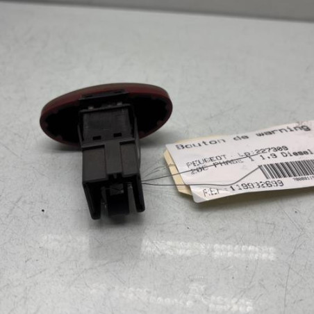 Bouton de warning PEUGEOT 206