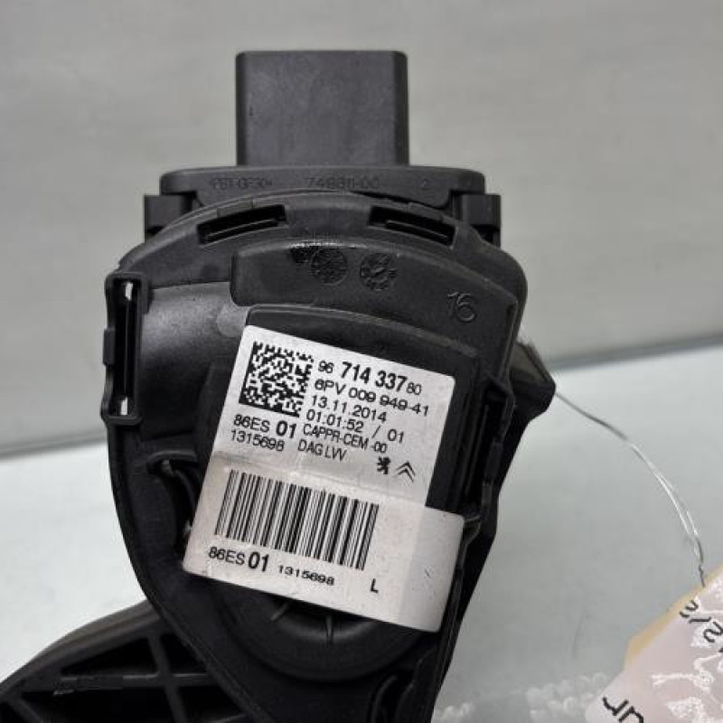 Pedale d'accelerateur PEUGEOT 208 1 Photo n°3