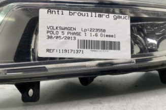 Anti brouillard gauche (feux) VOLKSWAGEN POLO 5 Photo n°1