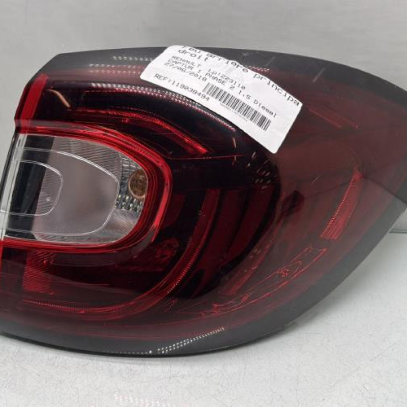 Feu arriere principal droit (feux) RENAULT CAPTUR 1 Photo n°1