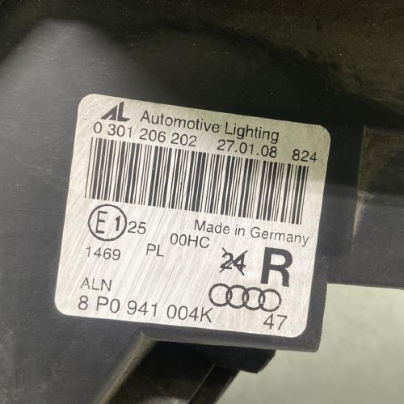 Optique avant principal droit (feux)(phare) AUDI A3 2 Photo n°3