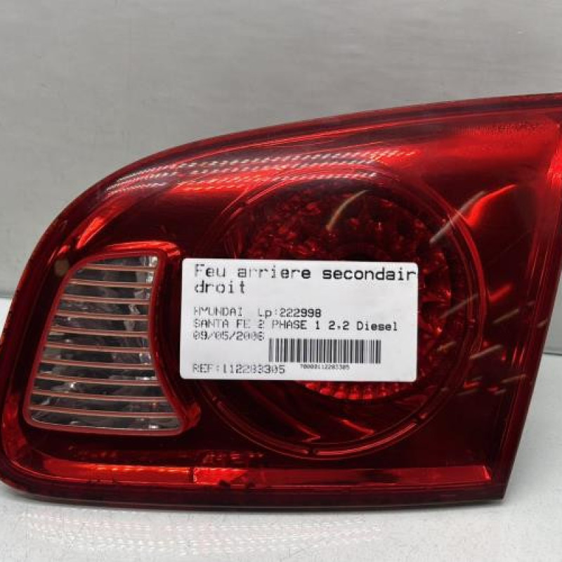 Feu arriere secondaire droit (feux) HYUNDAI SANTA FE 2 Photo n°1