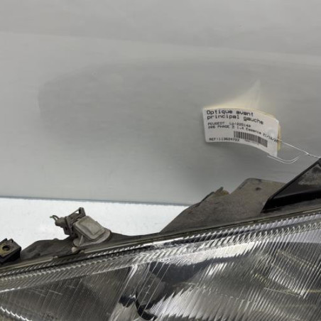 Optique avant principal gauche (feux)(phare) PEUGEOT 206