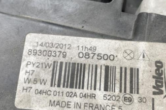 Optique avant principal gauche (feux)(phare) AUDI A4 1