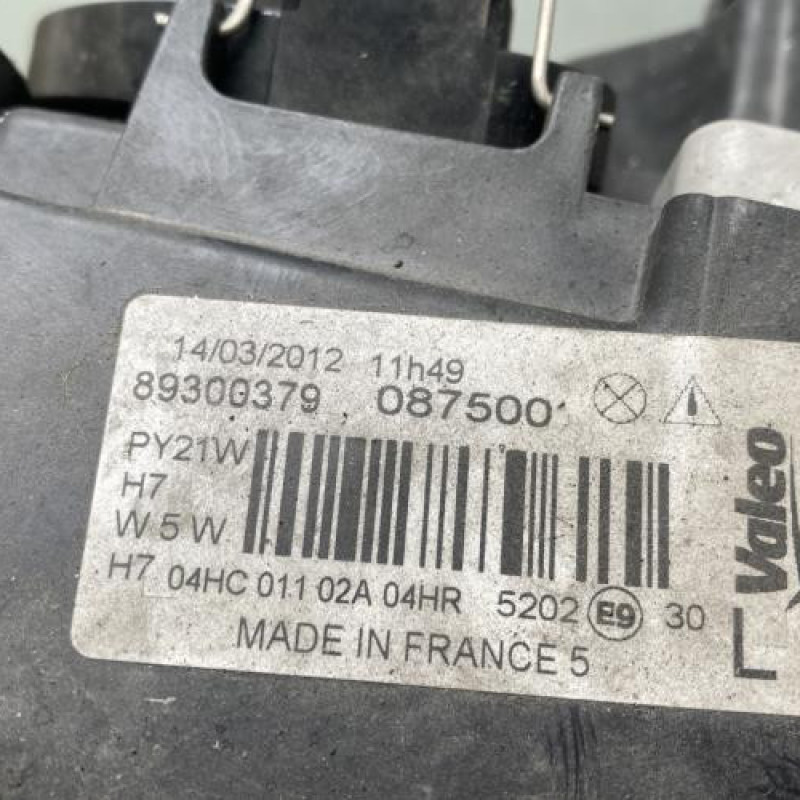 Optique avant principal gauche (feux)(phare) AUDI A4 1 Photo n°4