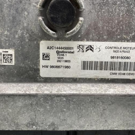 Calculateur moteur PEUGEOT 2008 1