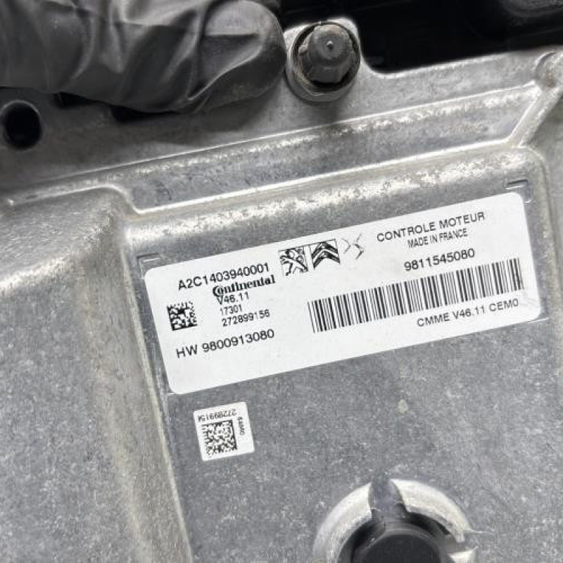 Calculateur moteur CITROEN C4 CACTUS Photo n°2