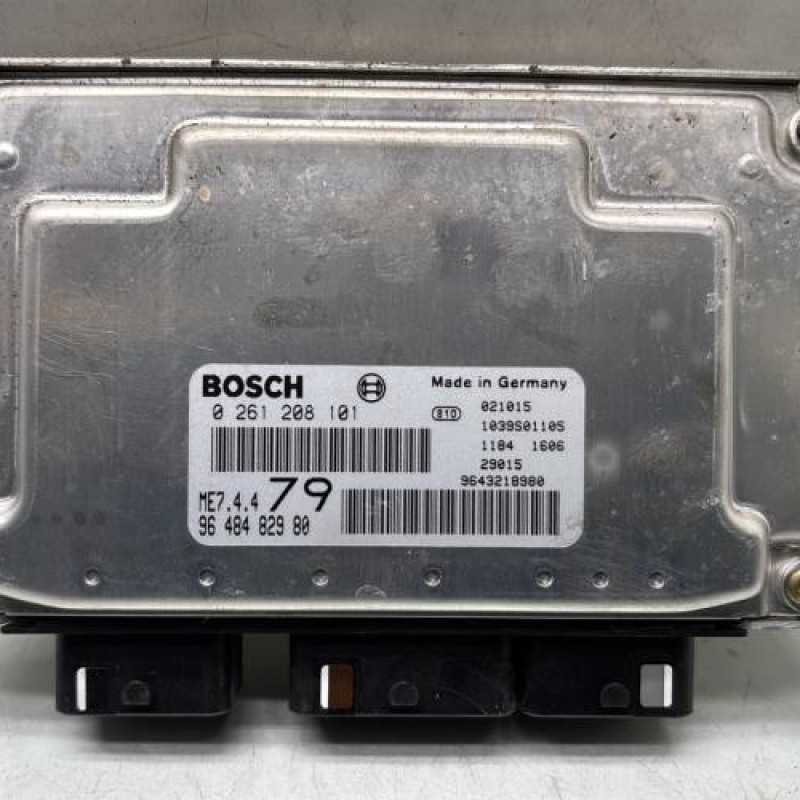 Calculateur moteur PEUGEOT 206 Photo n°3