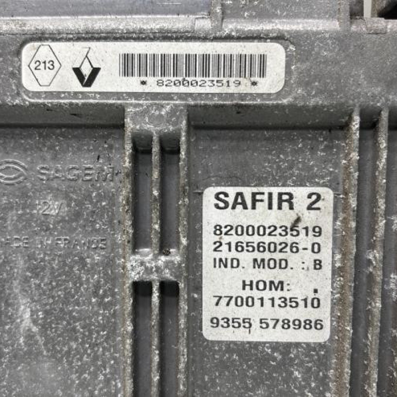 Calculateur moteur RENAULT TWINGO 1 Photo n°2