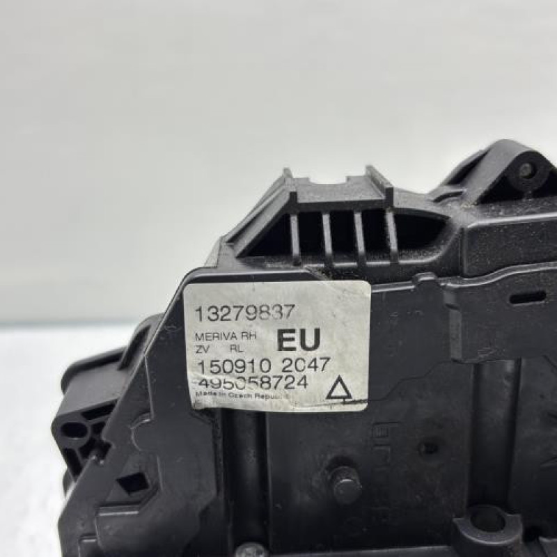 Serrure arriere droit OPEL MERIVA B Photo n°2