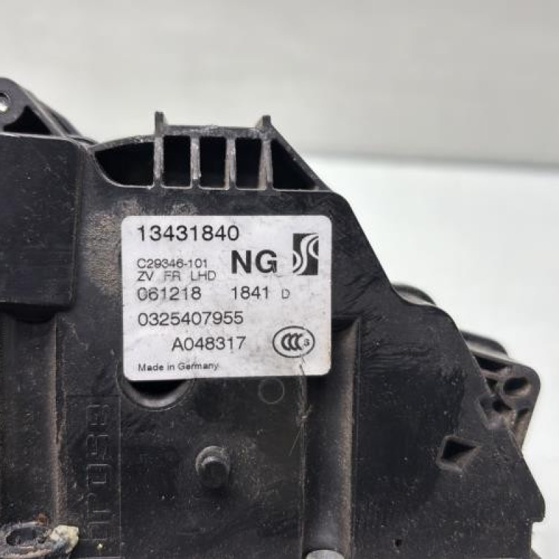 Serrure avant droit OPEL CORSA E Photo n°5