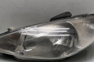 Optique avant principal gauche (feux)(phare) PEUGEOT 206 Photo n°1