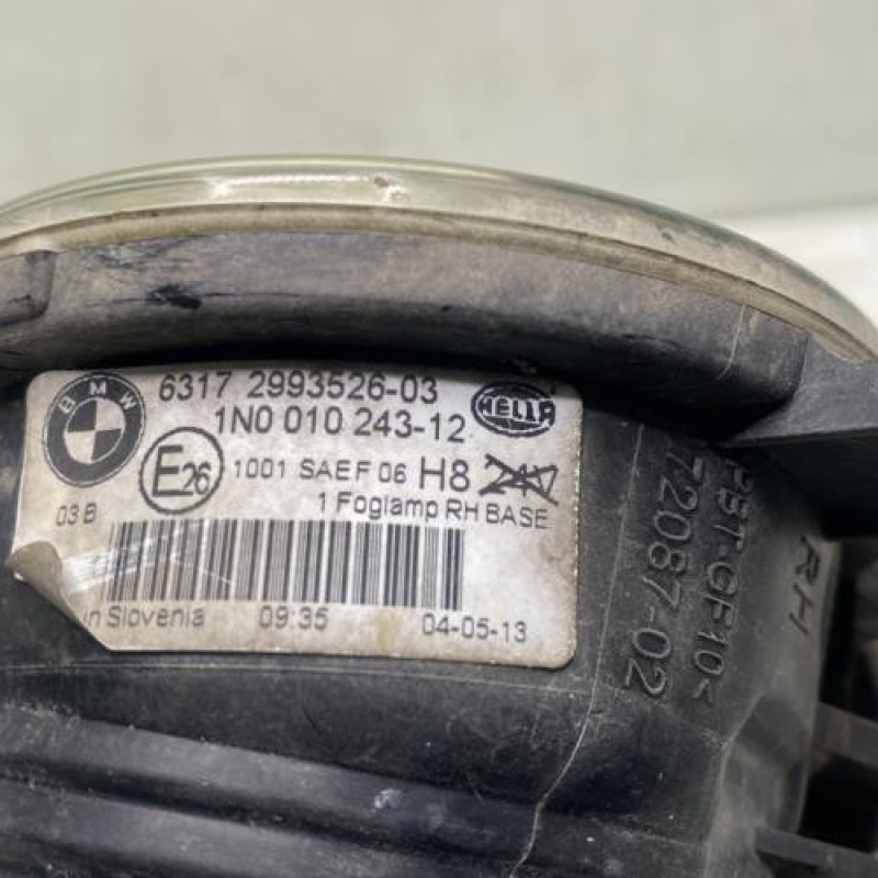 Anti brouillard droit (feux) BMW X1 E84 Photo n°4