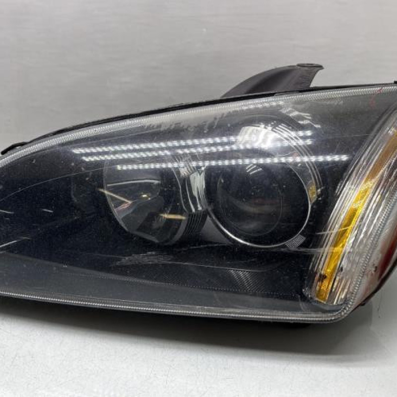 Optique avant principal gauche (feux)(phare) FORD FOCUS 2 Photo n°1