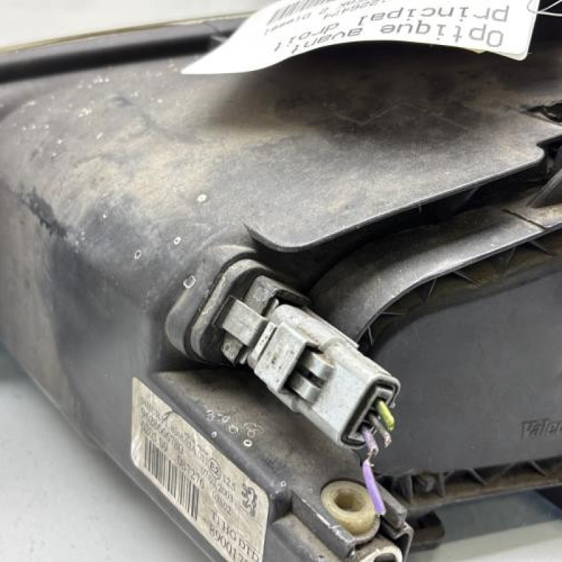 Optique avant principal droit (feux)(phare) PEUGEOT 206 Photo n°6