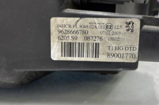 Optique avant principal droit (feux)(phare) PEUGEOT 206