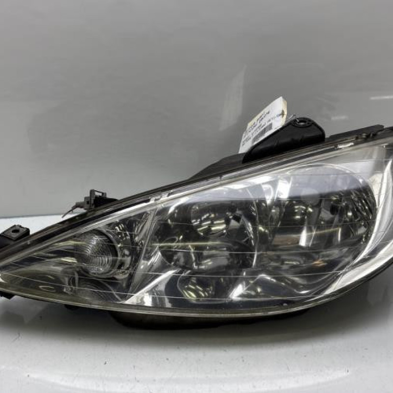 Optique avant principal gauche (feux)(phare) PEUGEOT 206 Photo n°1