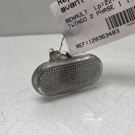 Repetiteur clignotant avant gauche (Feux) RENAULT TWINGO 2 Photo n°1