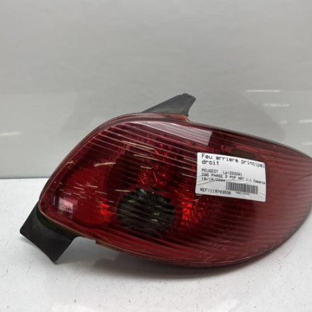 Feu arriere principal droit (feux) PEUGEOT 206 Photo n°1