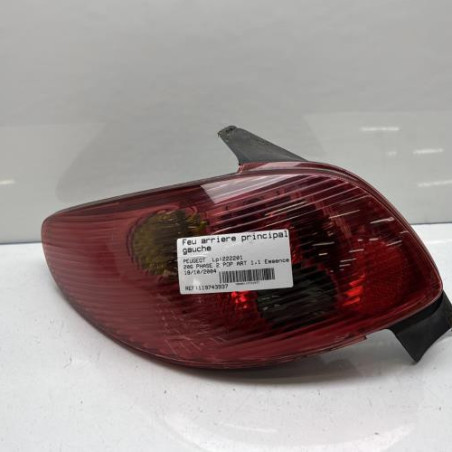 Feu arriere principal gauche (feux) PEUGEOT 206 Photo n°1