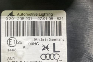 Optique avant principal gauche (feux)(phare) AUDI A3 2