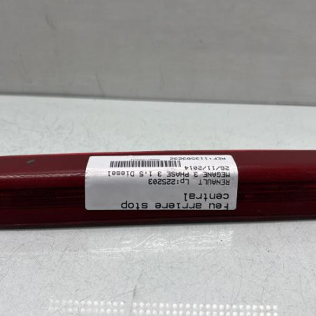 Feu arriere stop central RENAULT MEGANE 3 Photo n°1